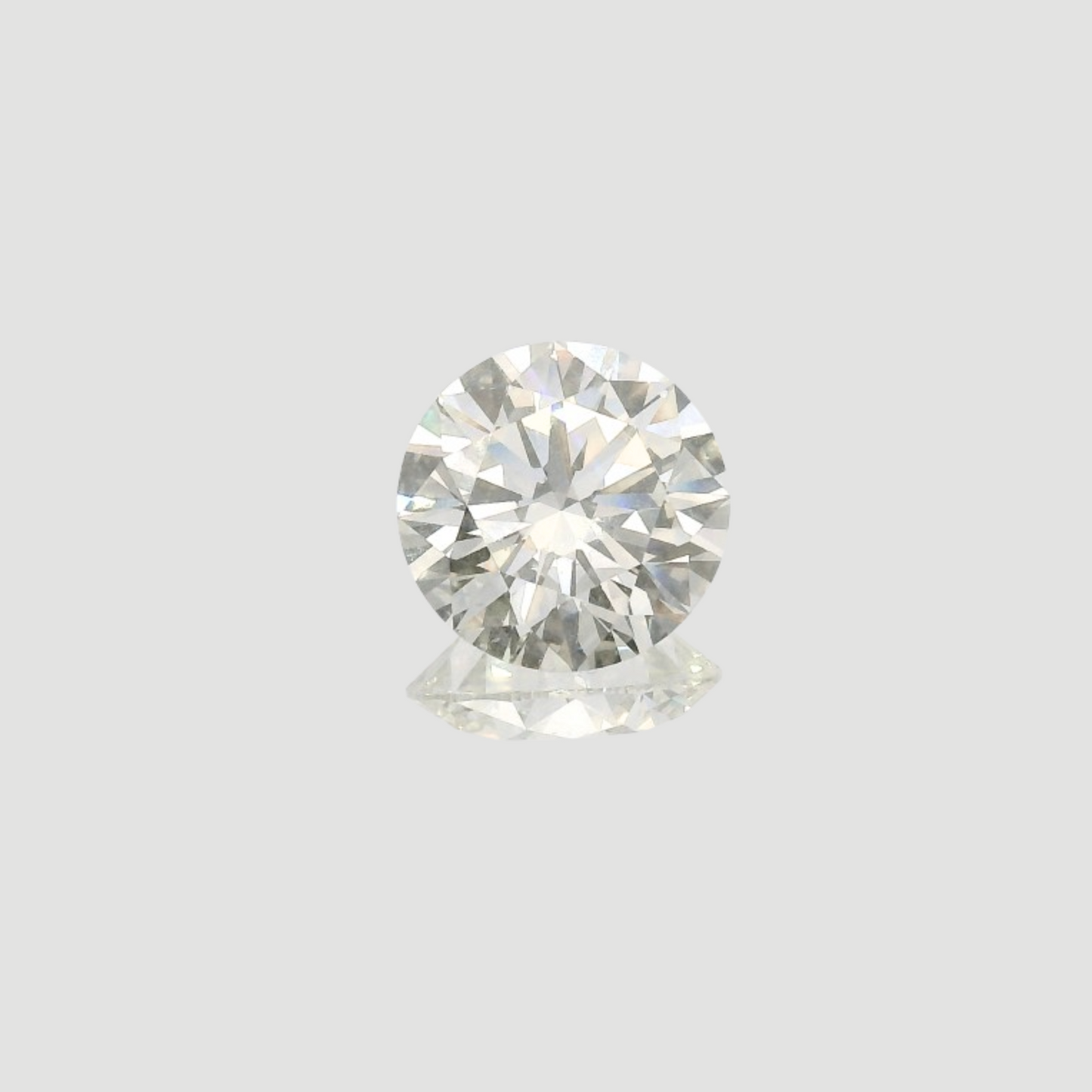 0.76 Carat I-IF Round Lab Diamond