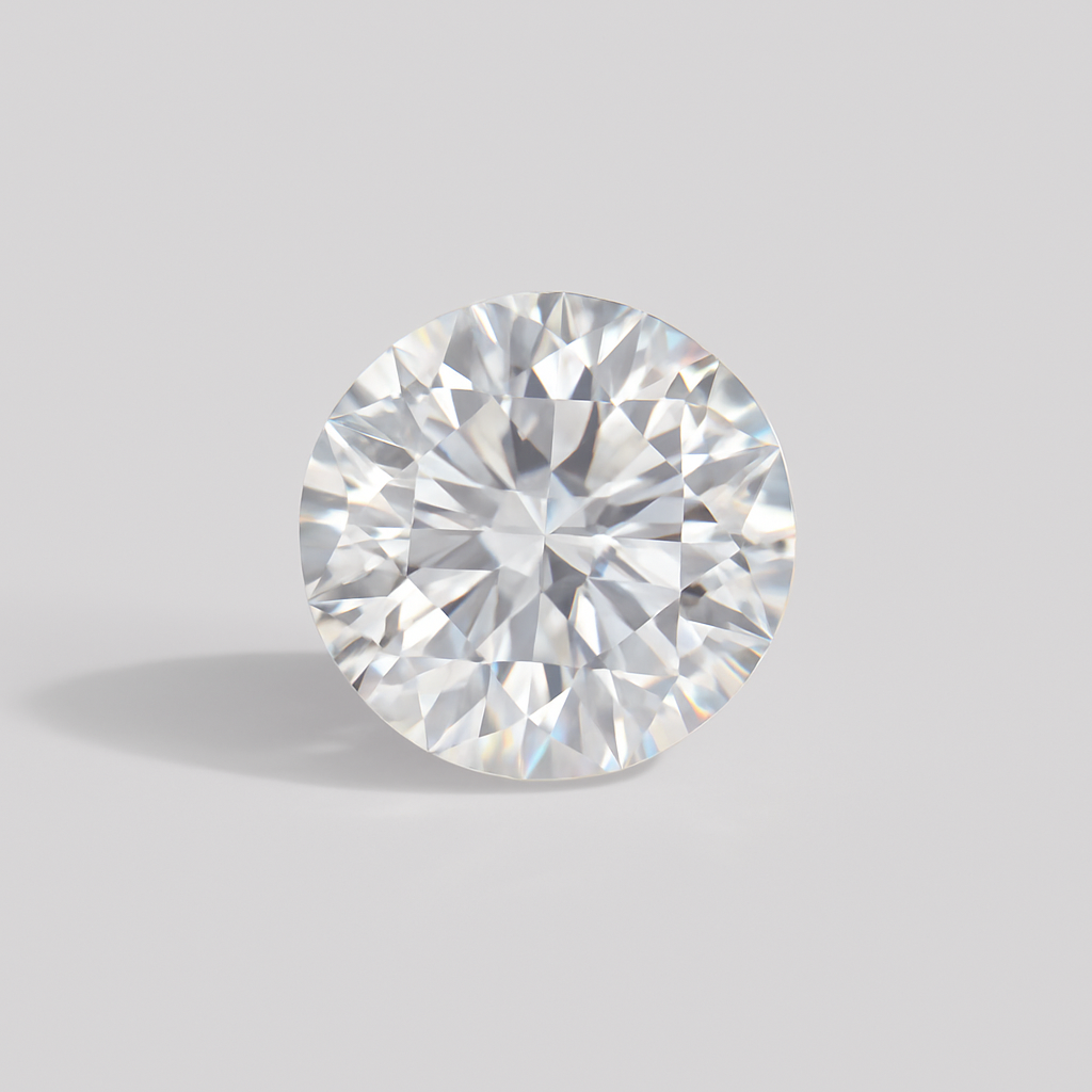 3.32 Carat K-VVS1 Round Lab Diamond