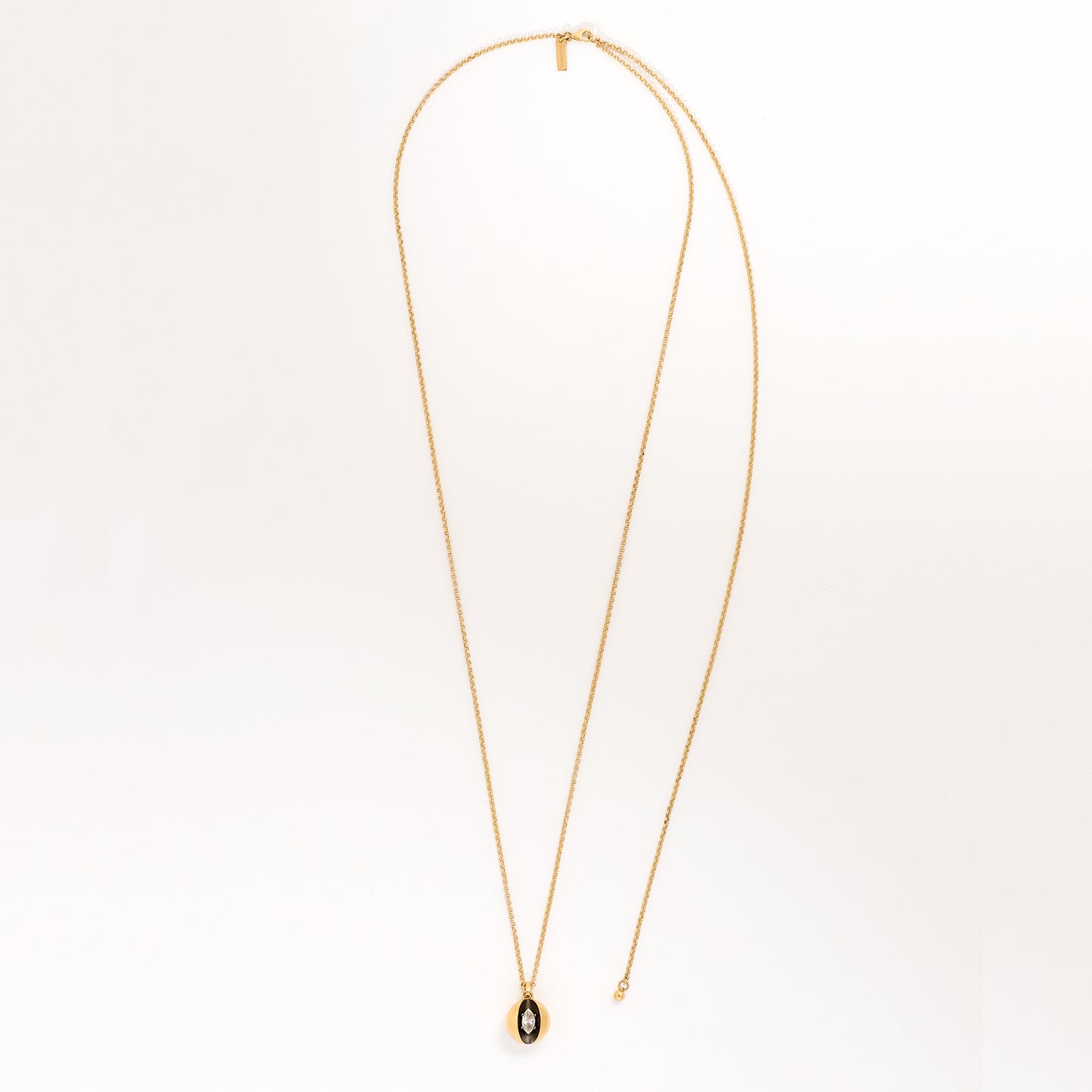 Gaia 18ct Gold Large Pendant Necklace ~ Lily Cole x Skydiamond