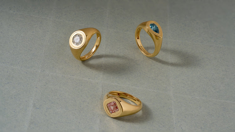 Your Complete Guide to Styling Sky Signet Collection Rings | Skydiamond