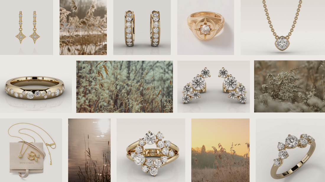 Graphic of moon, stars and partridges