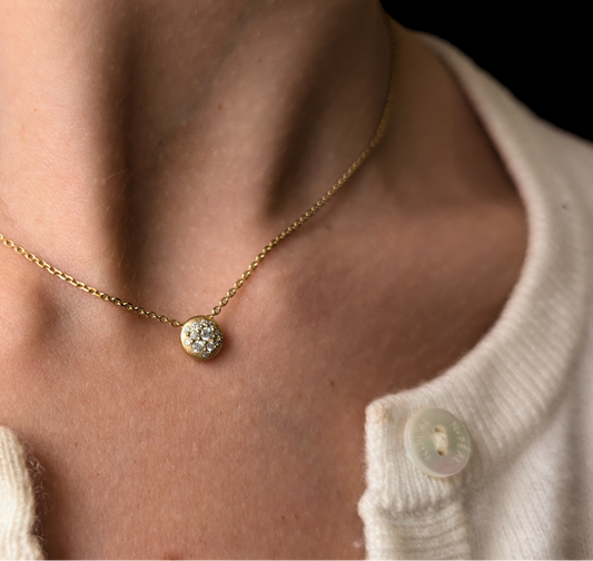 Image of diamonds in womens hands