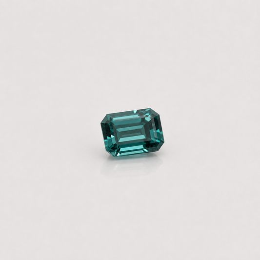 0.56ct Teal Emerald Skydiamond