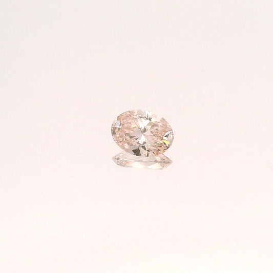 0.95 Carat Oval Cut Fancy Pink