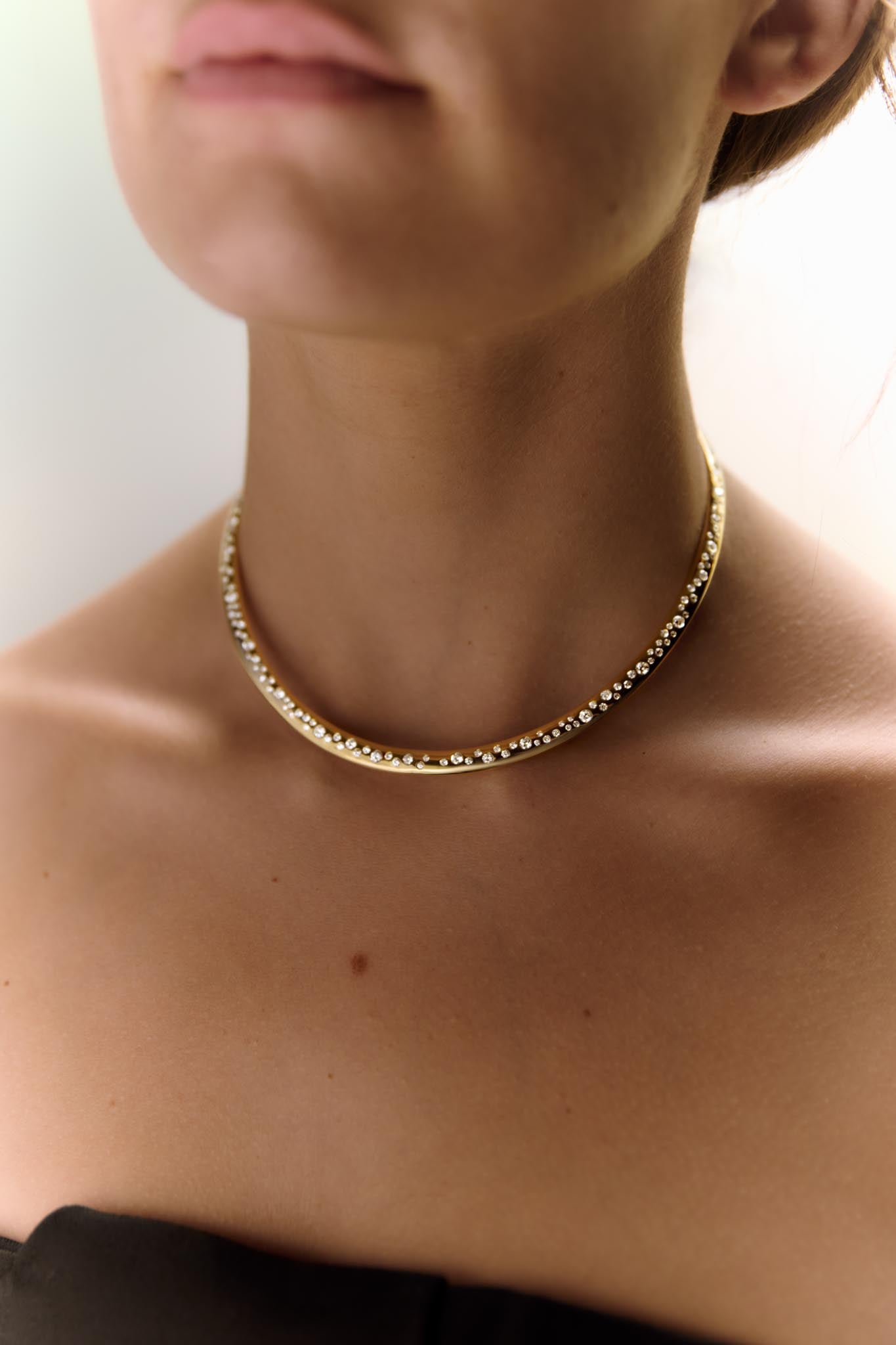 Single Hera Necklace 18ct Yellow Gold