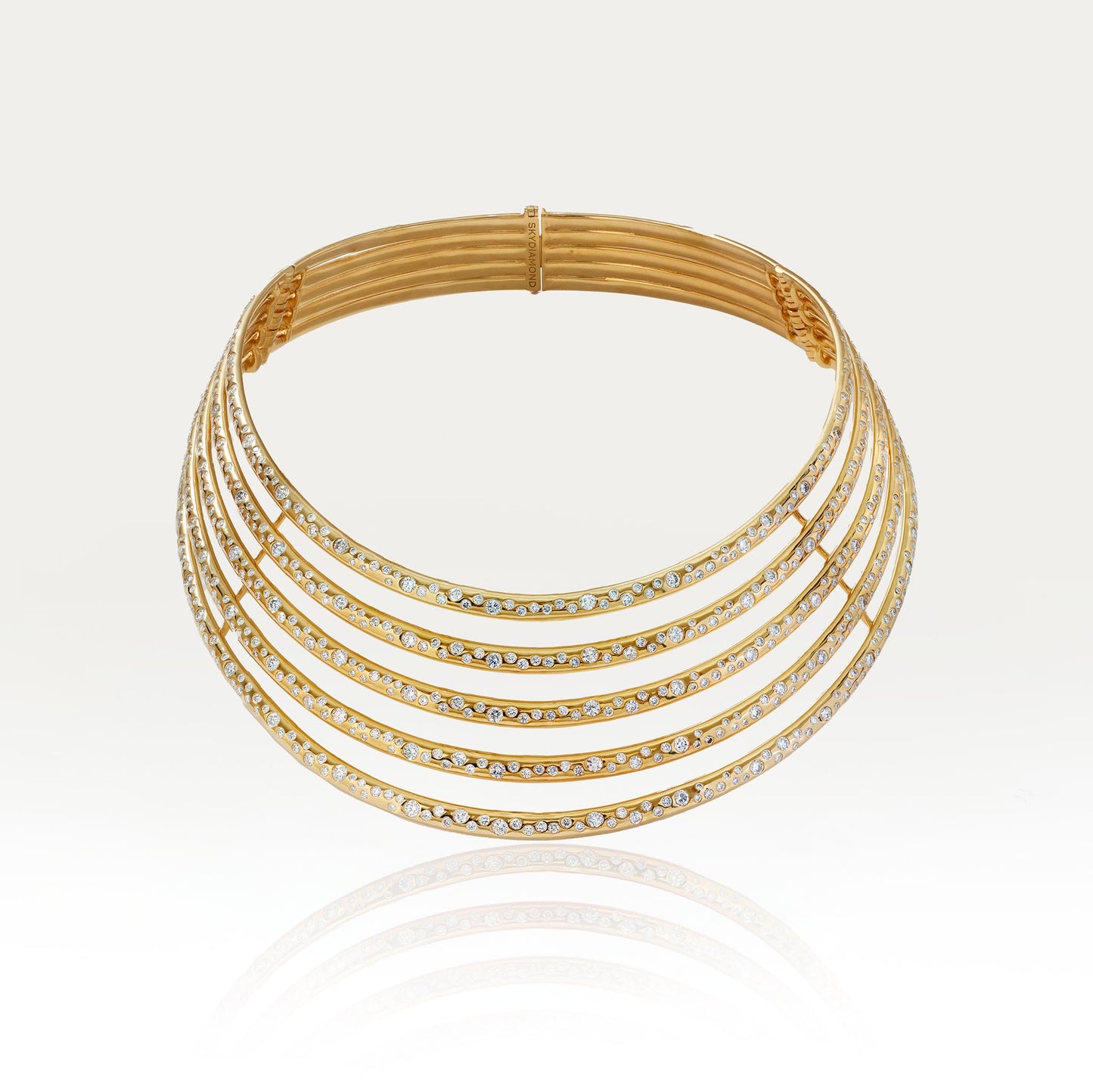 Hera Layered Torque 18ct Yellow Gold