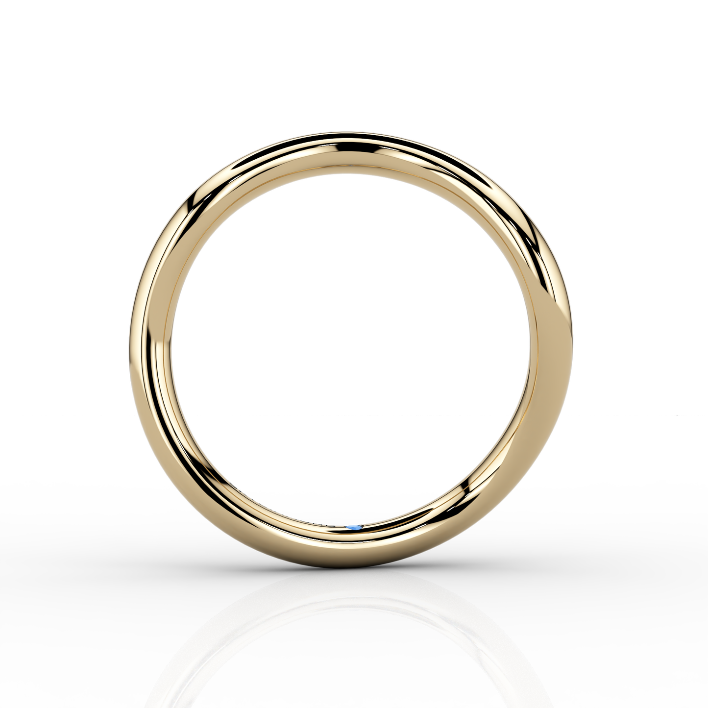 Wave Onda Wedding Band 18ct Gold