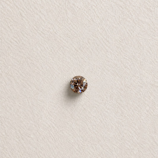 0.74ct Pink Round Brilliant Skydiamond