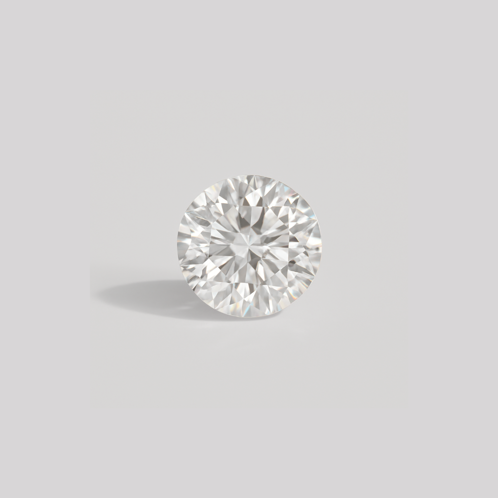 0.55 Carat H-VS1 Round Lab Diamond