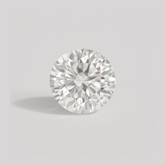 2.83 Carat L-I1 Round Lab Diamond