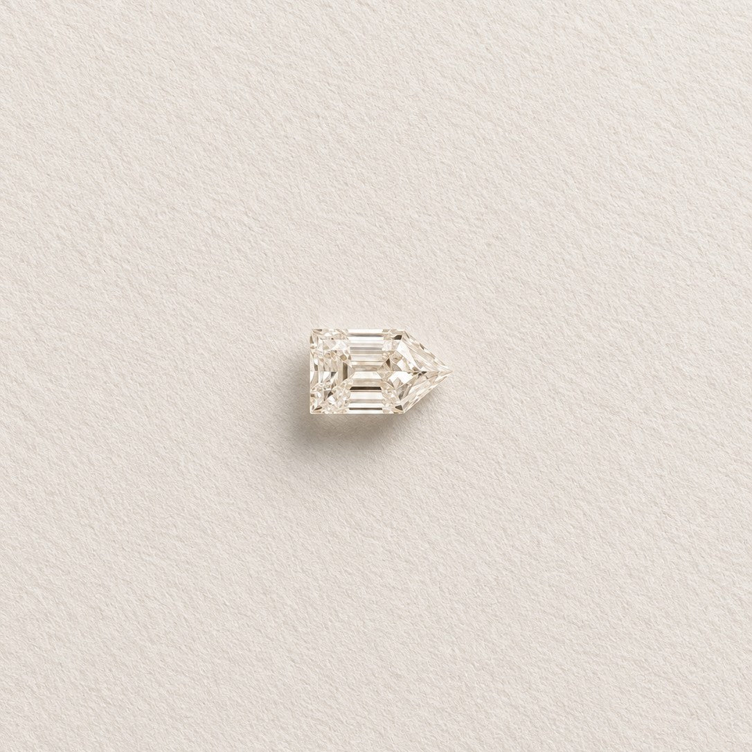 0.73ct White Rocket Cut Skydiamond