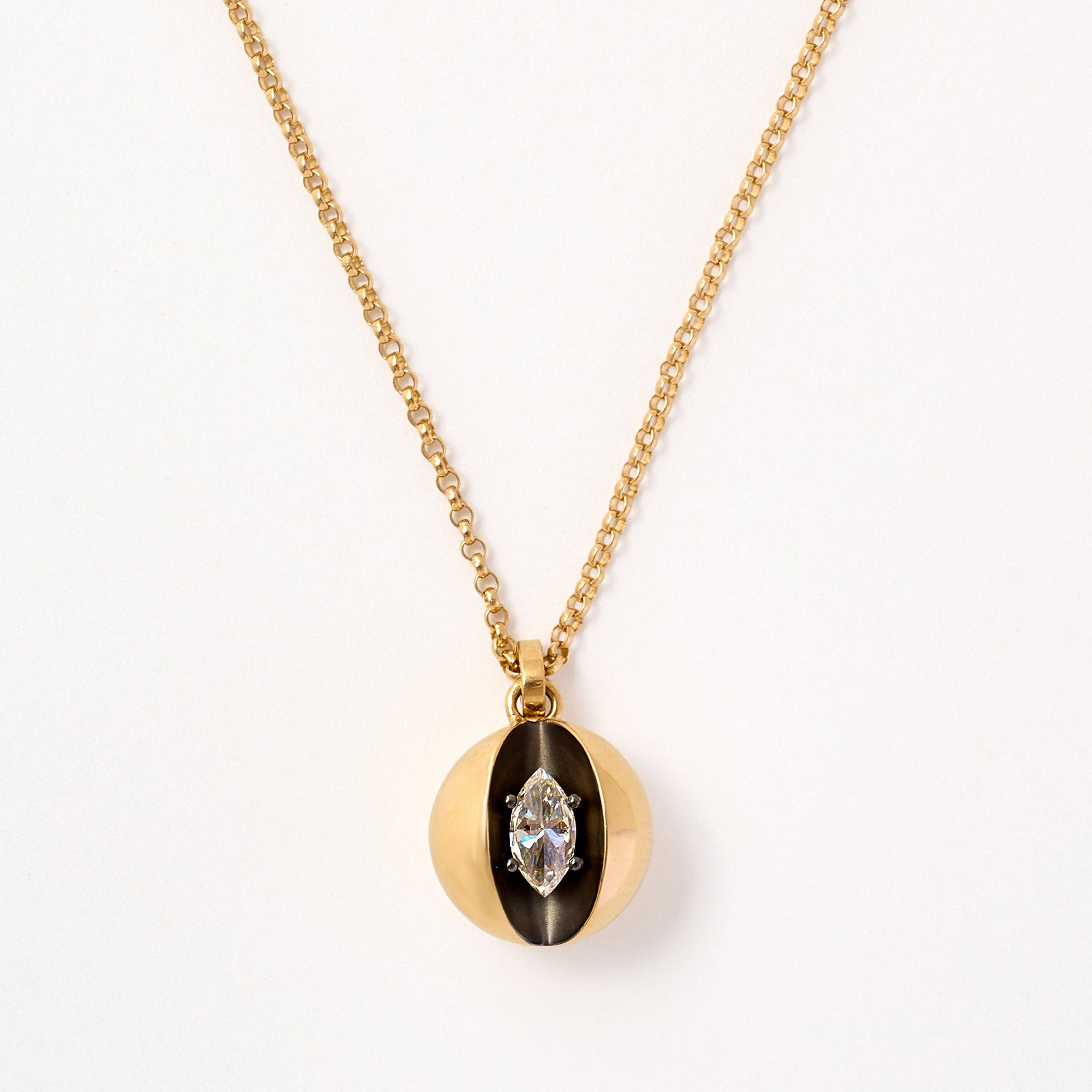 Gaia 18ct Large Pendant Necklace ~ Lily Cole x