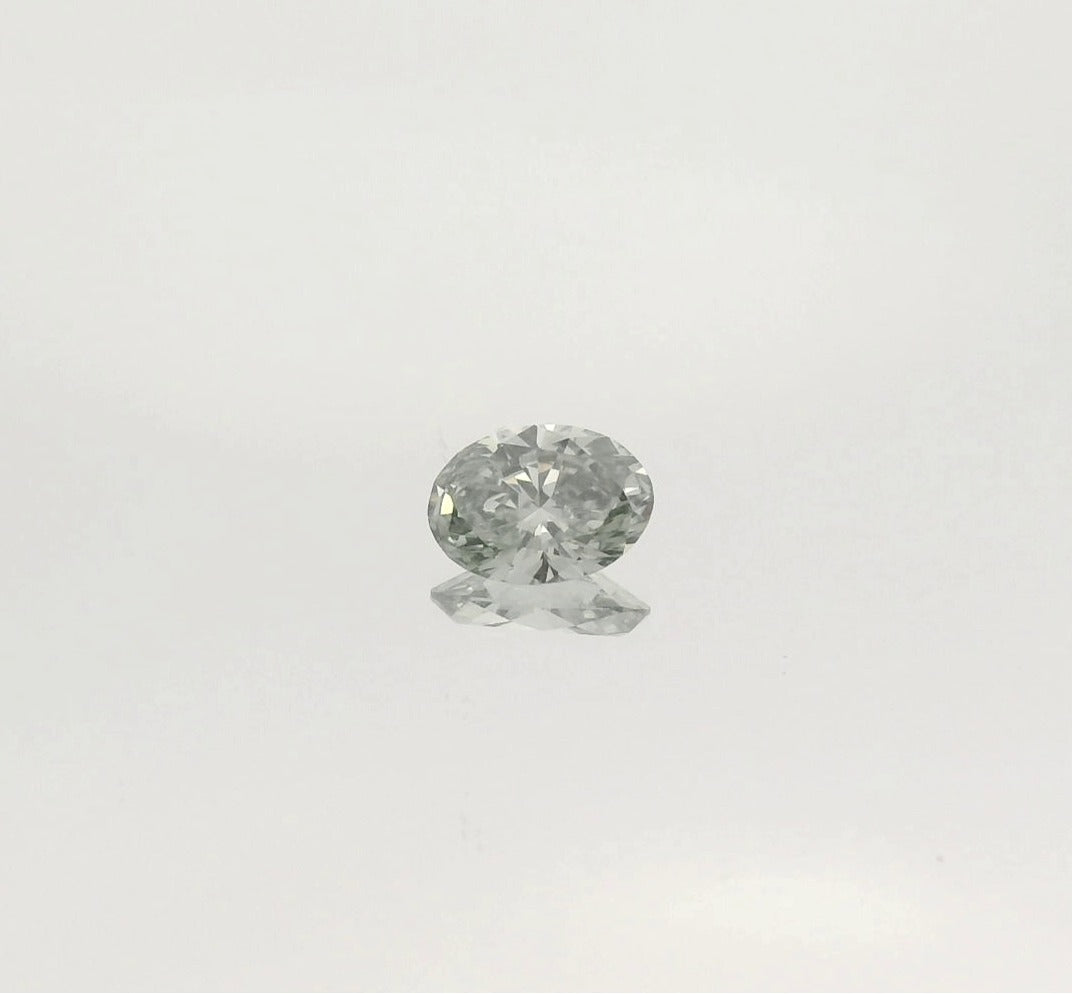 0.54 Carat Green Oval Skydiamond