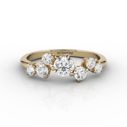 Solaris 0.62ct Eternity Band in 14ct Yellow Gold