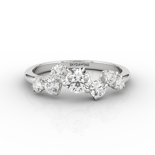 Solaris 0.62ct Solaris Eternity Band in Platinum