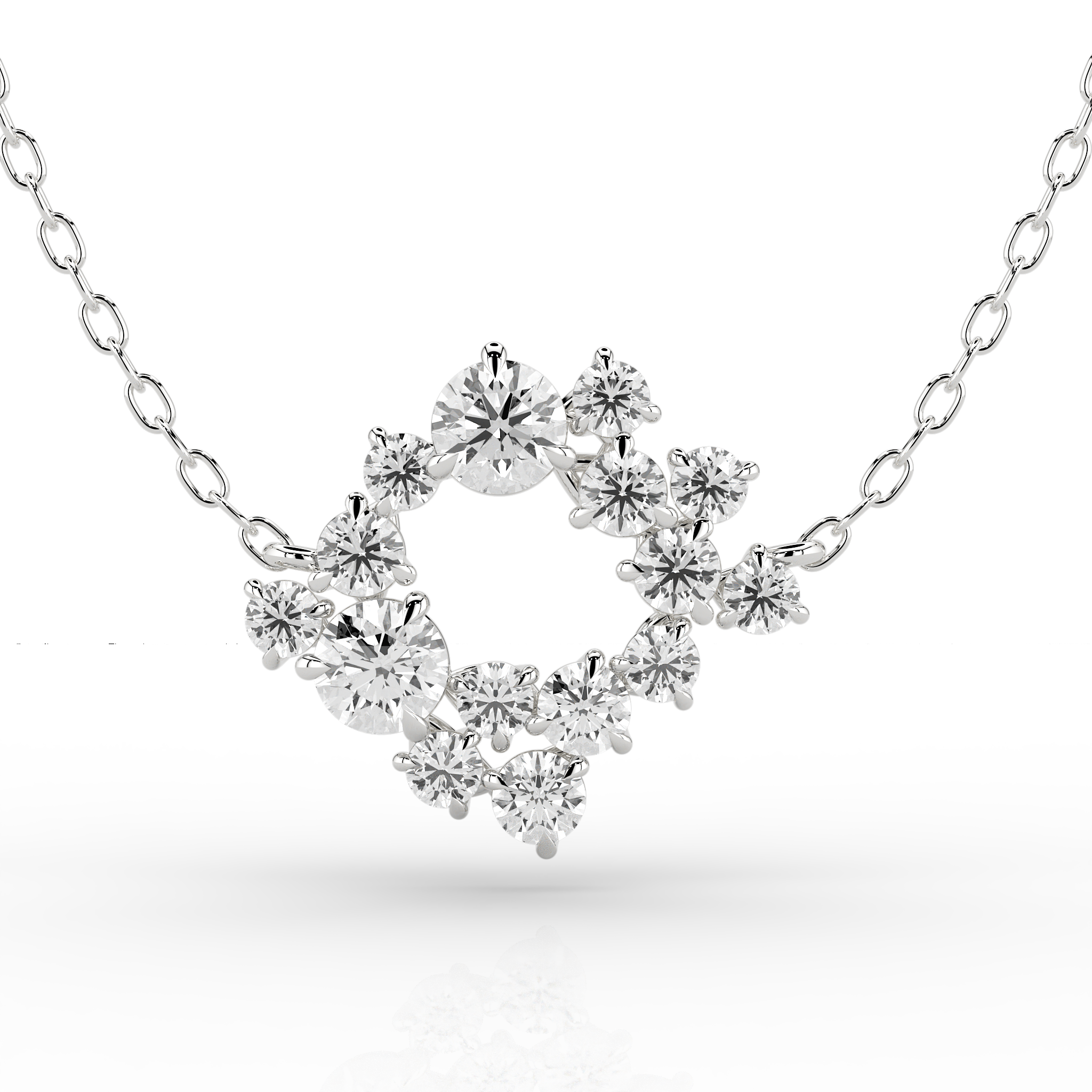 Solaris Halo Necklace