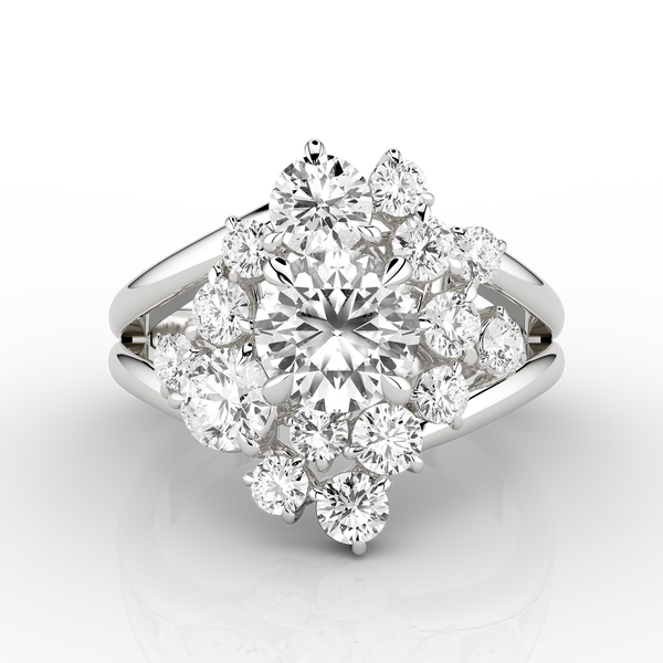 Solaris 2.22ct Eclipse Ring in Platinum