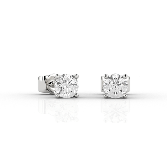 Classic 1/3ct Studs in 9ct White Gold