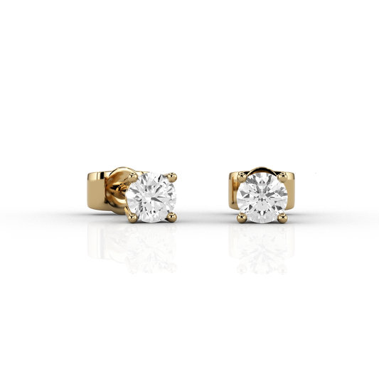 Classic 1/4ct Studs in 9ct Recycled Yellow Gold