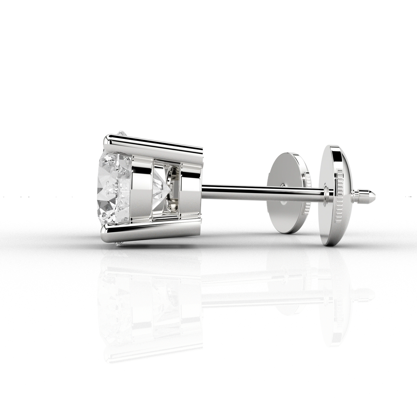 Classic 1.86ct Studs in Platinum