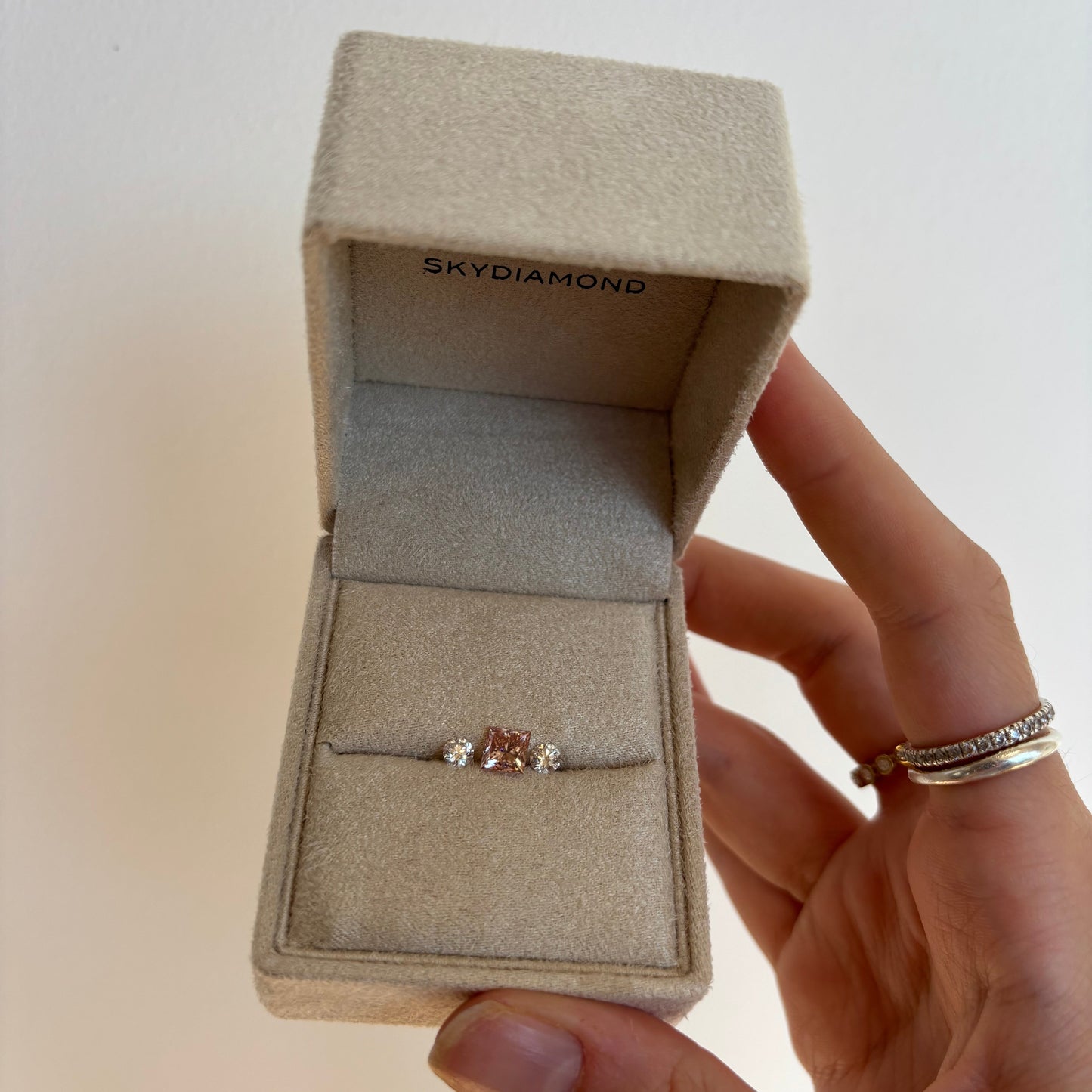 1.20ct Pink Princess Skydiamond