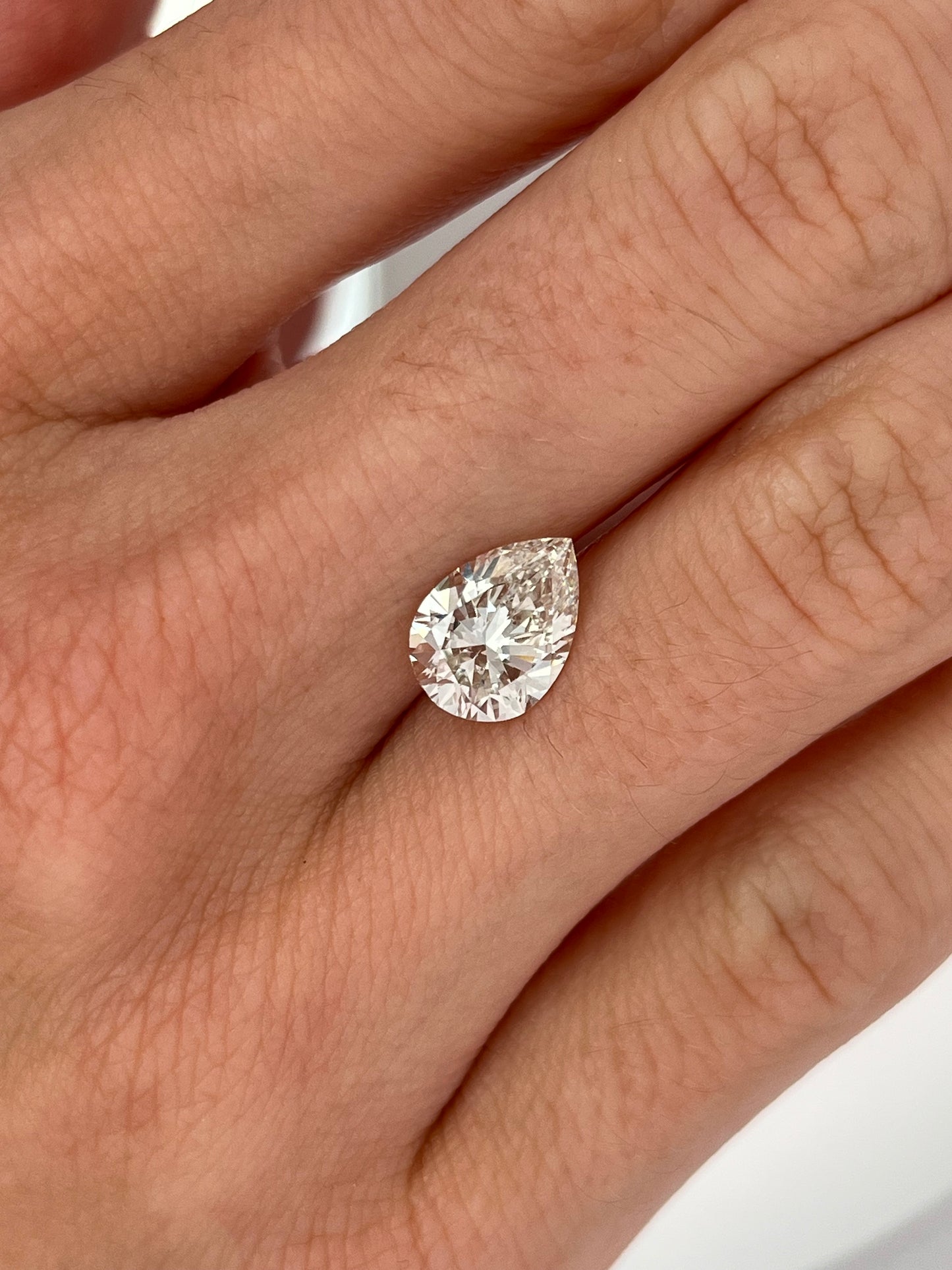 2.71 Carat Pear Skydiamond