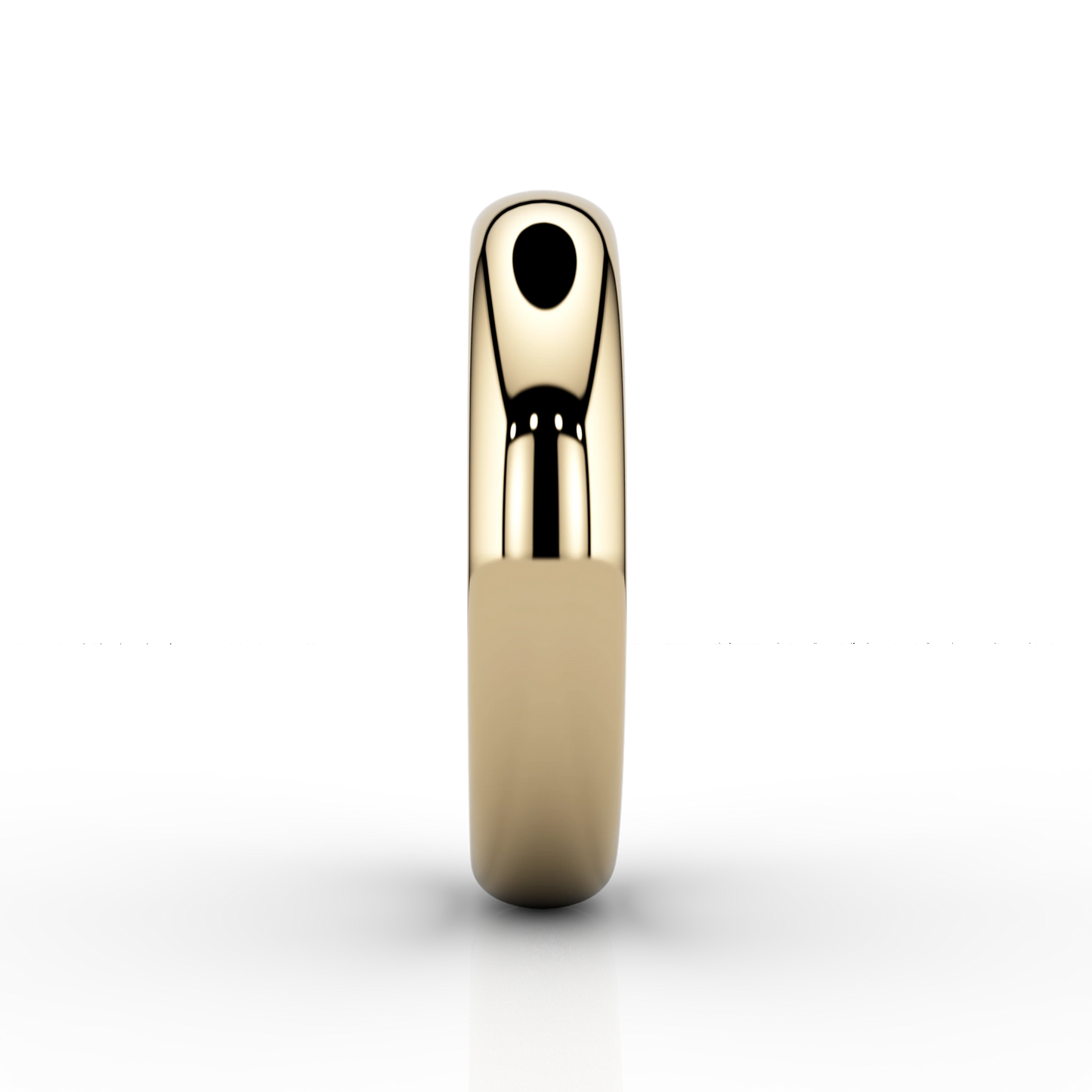 Modern Wide Wedding Band