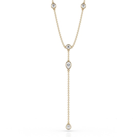 Faie Necklace in 18ct Yellow Gold