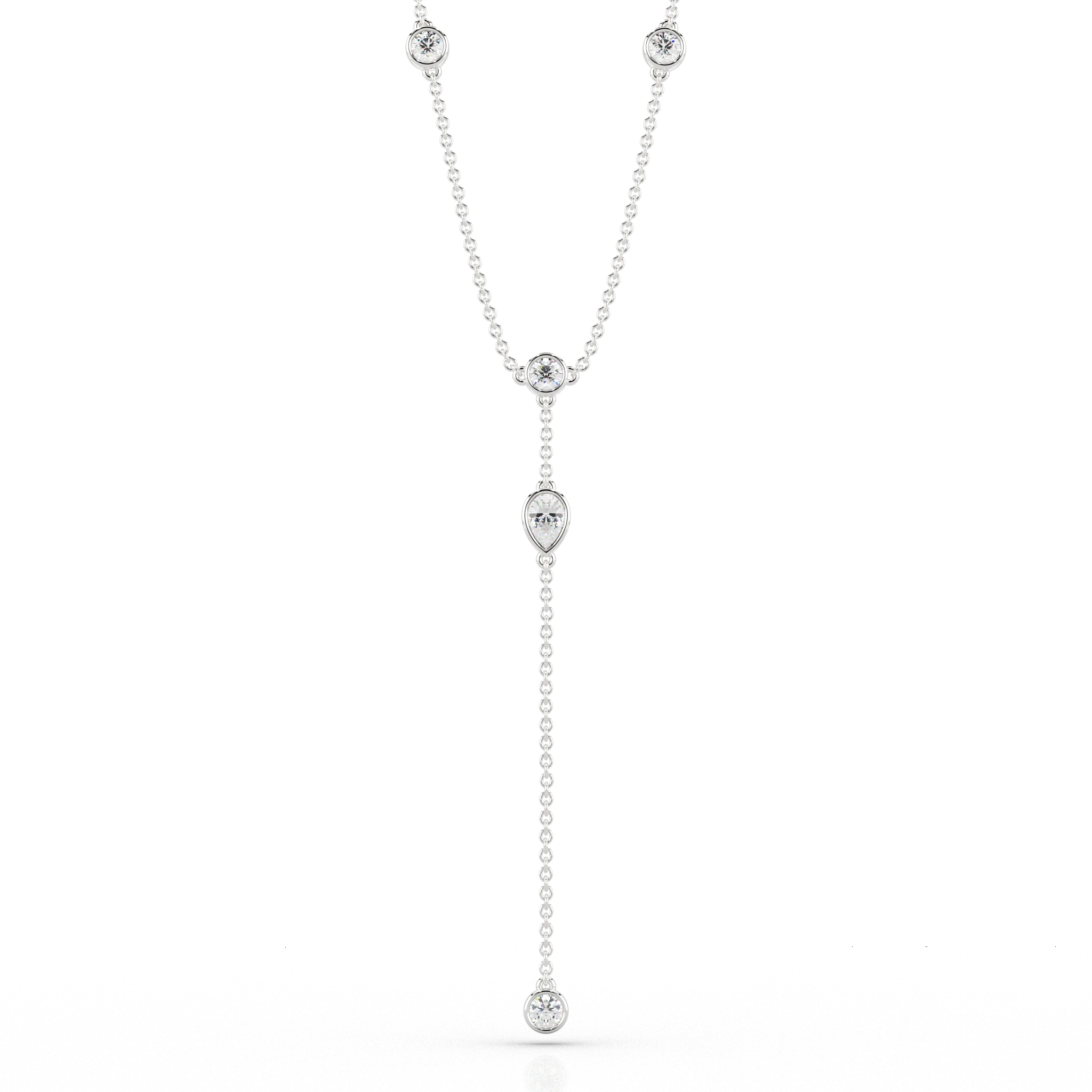 Kit Rae Platinum Rae 0.6ct Necklace in Platinum | Lab-Grown Skydiamonds