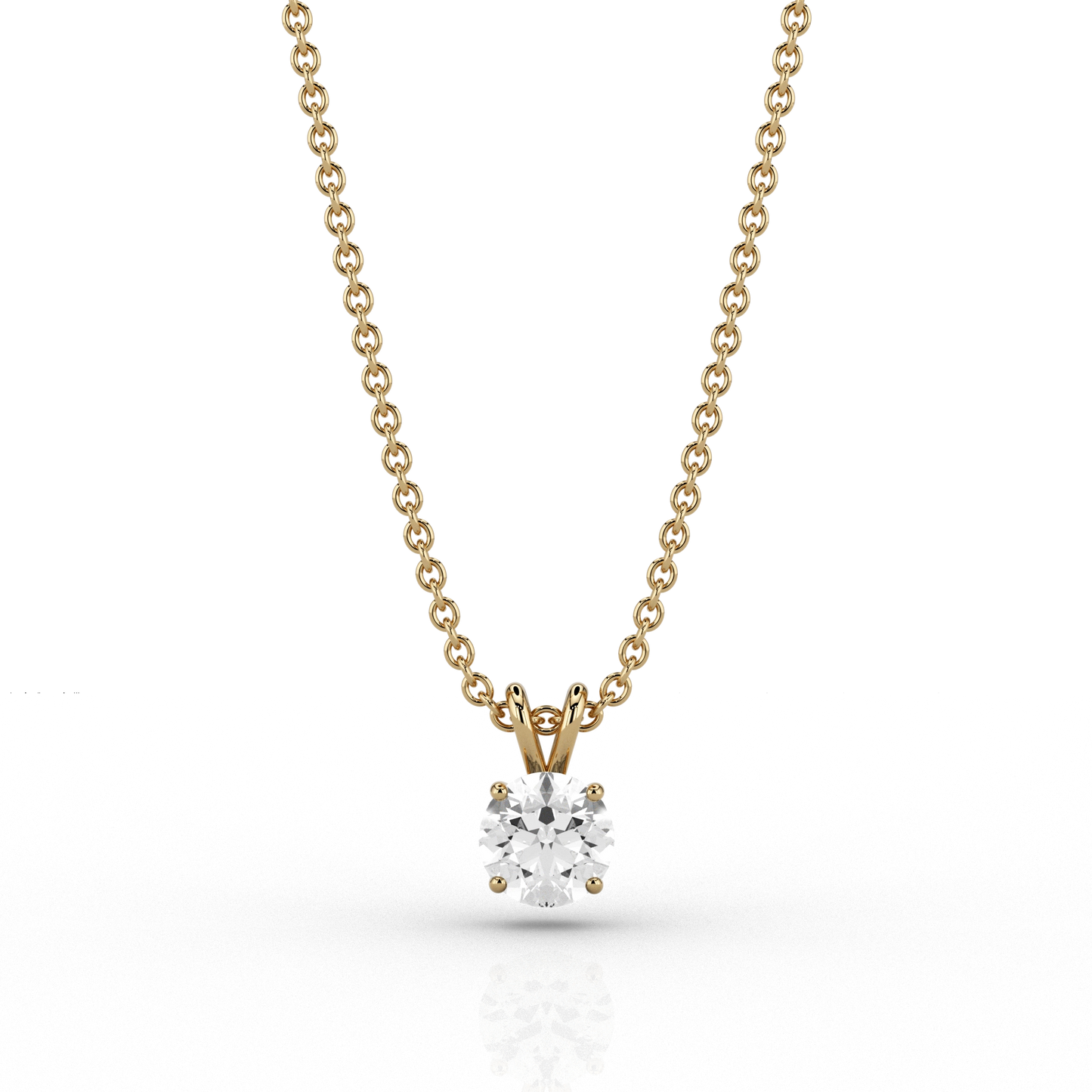 Classic 1ct Pendant in 18ct Yellow Gold