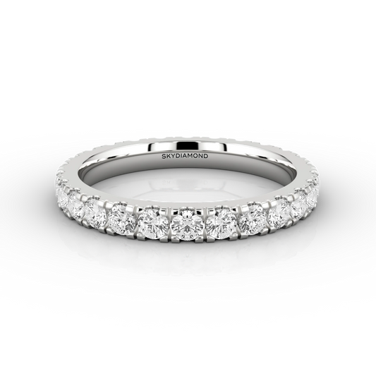 Medium Micro Set Full Eternity Ring