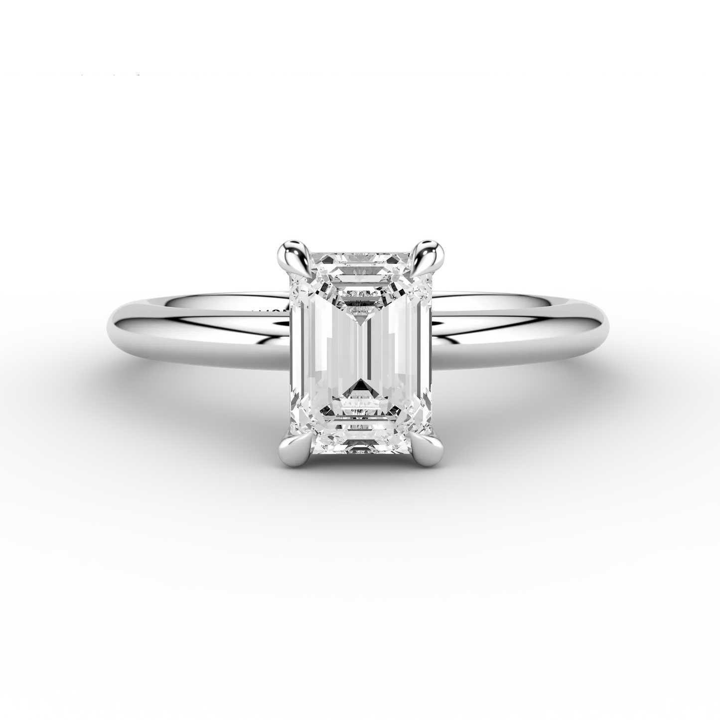 Cosima Emerald 1.03 FVVS2 Ring in Platinum