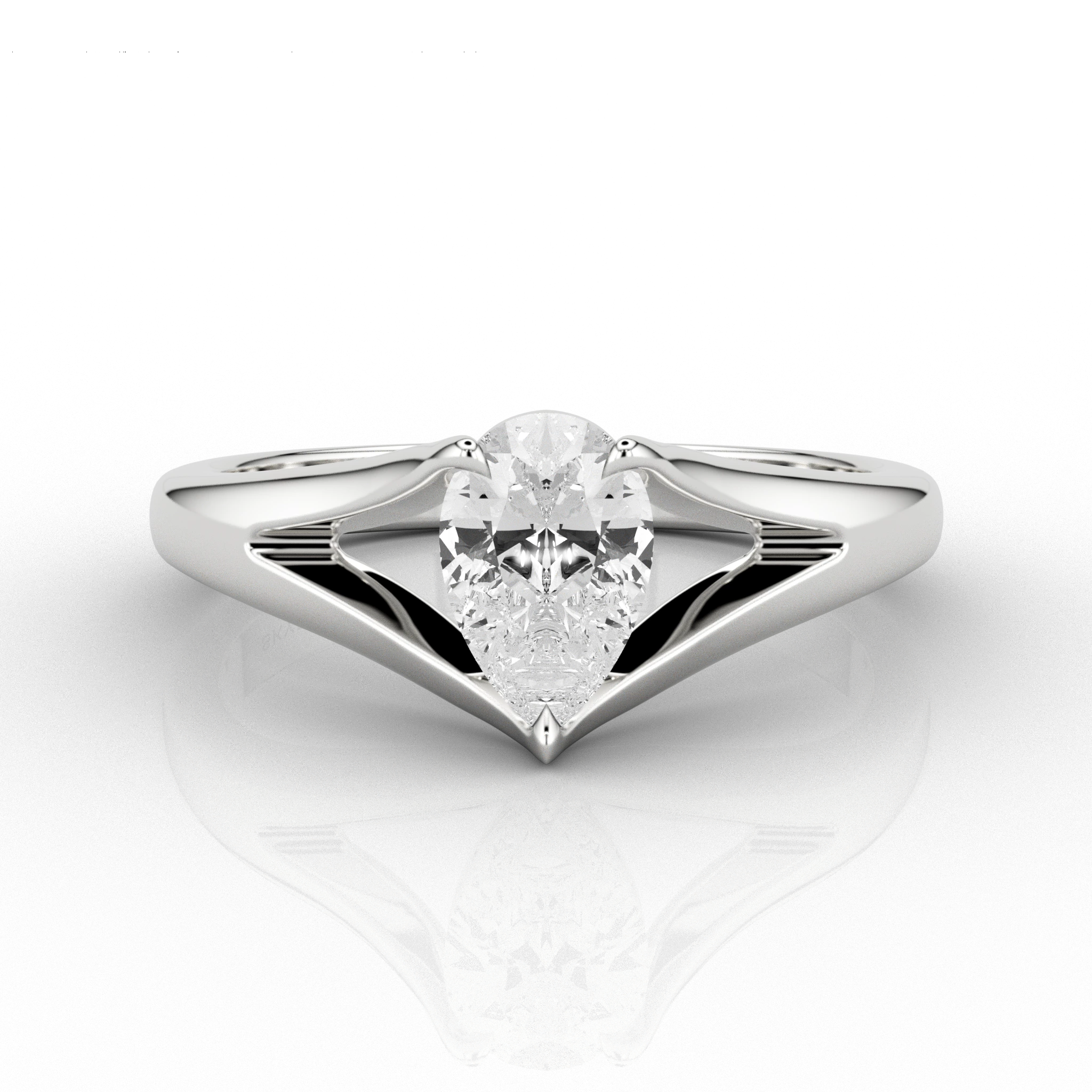 Aria Pear 0.52 HVVS1 Ring