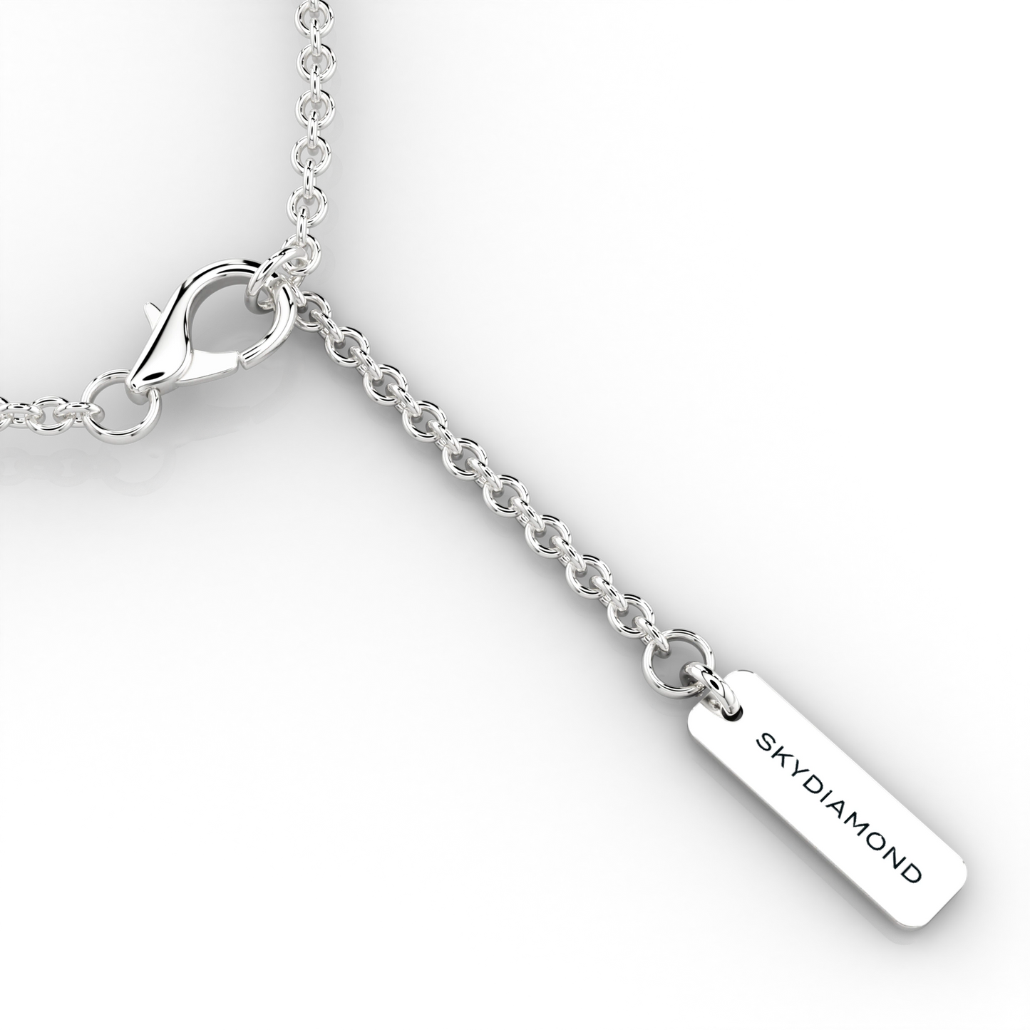 Luna Oval 0.84 EVVS1 Pendant in Platinum