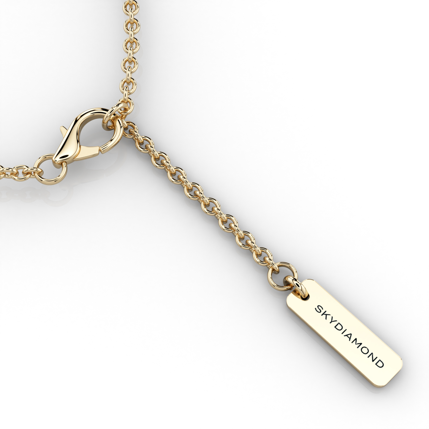 Modern 0.70ct Pendant in 18ct Yellow Gold