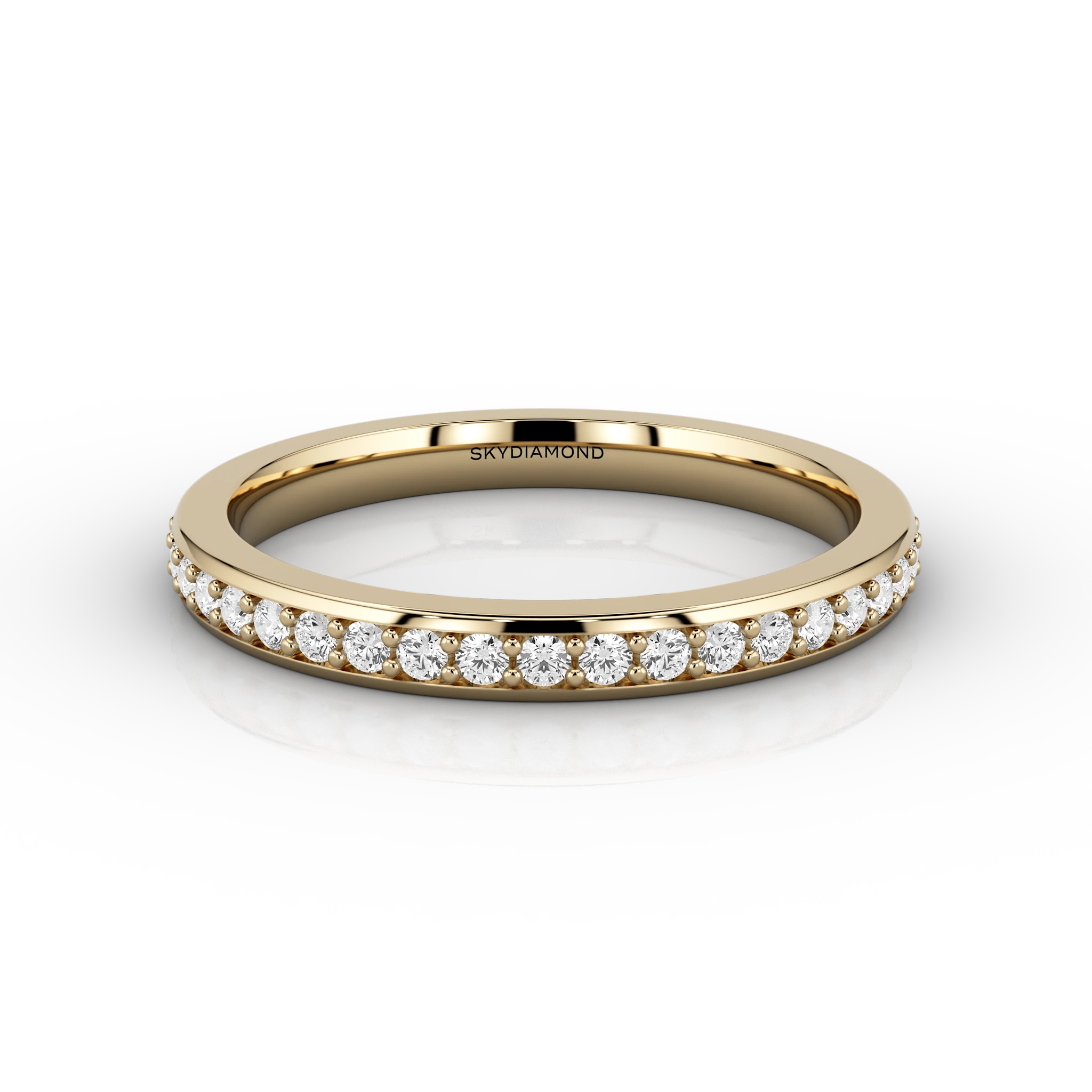 Fine Grain Set Full Eternity Ring
