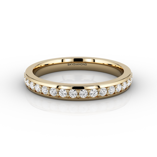 Medium Grain Set Full Eternity Ring