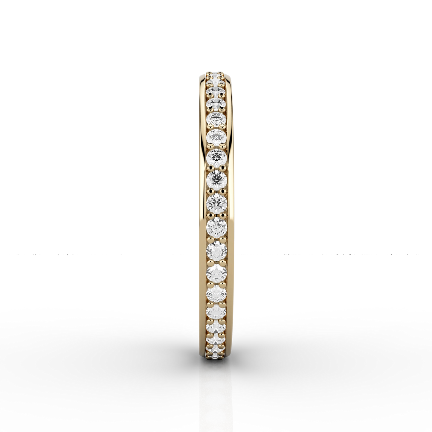 Medium Grain Set Full Eternity Ring